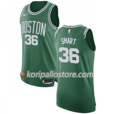 Boston Celtics Marcus Smart 36 Nike 2017-18 Vihreä Miesten Pelipaidat Swingman 